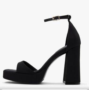 ALDO Women's Black Montag Heeled Sandal size 11 NEW IN BOX!